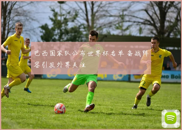 巴西国家队公布世界杯名单 备战阵容引发外界关注